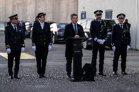 Visit of Minister Gérald Darmanin to Arles Central Prison