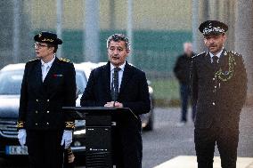 Visit of Minister Gérald Darmanin to Arles Central Prison