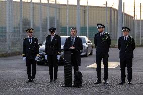 Visit of Minister Gérald Darmanin to Arles Central Prison