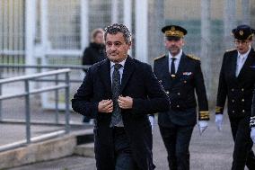 Visit of Minister Gérald Darmanin to Arles Central Prison