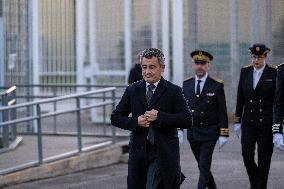 Visit of Minister Gérald Darmanin to Arles Central Prison