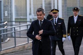 Visit of Minister Gérald Darmanin to Arles Central Prison