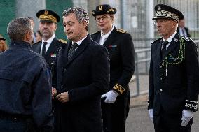 Visit of Minister Gérald Darmanin to Arles Central Prison