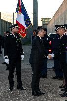 Visit of Minister Gérald Darmanin to Arles Central Prison