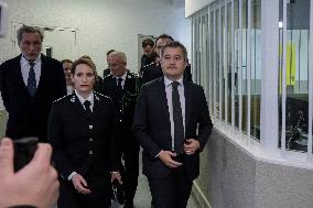 Visit of Minister Gerald Darmanin to Arles Central Prison