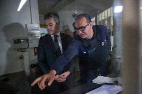 Visit of Minister Gerald Darmanin to Arles Central Prison