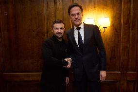 MSC - Zelensky meets with NATO Secretary General Rutte
