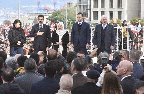 20th Anniversary Of Rafic Hariri’s Assassination Marked At Mohammad Al-Amin Mosque In Beirut, Lebanon