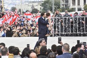 20th Anniversary Of Rafic Hariri’s Assassination Marked At Mohammad Al-Amin Mosque In Beirut, Lebanon