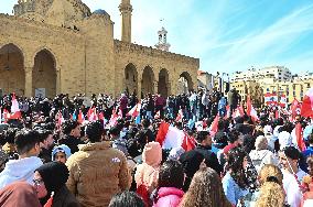 20th Anniversary Of Rafic Hariri’s Assassination Marked At Mohammad Al-Amin Mosque In Beirut, Lebanon