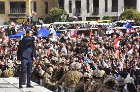 20th Anniversary Of Rafic Hariri’s Assassination Marked At Mohammad Al-Amin Mosque In Beirut, Lebanon