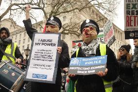 Palestine Coalition Protest In London