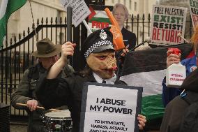 Palestine Coalition Protest In London