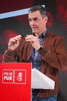 Pedro Sánchez attends the 10th Congress of the PSE-EE in San Sebastián