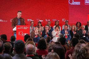 Pedro Sánchez attends the 10th Congress of the PSE-EE in San Sebastián