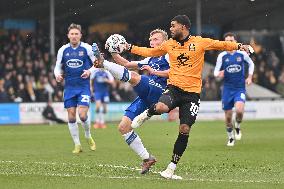 Cambridge United v Exeter City - Sky Bet League 1