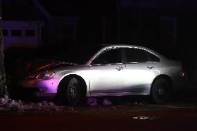 One Person Under Arrest After Vehicle Crashes Into Pole On Parmelee Avenue And Fair Lawn Avenue In Fair Lawn New Jersey