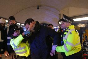 Palestine Coalition Protest In London