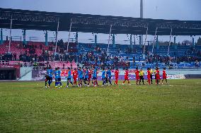 China Defeats Nepal 2-0 In Friendship Football Match In Kathmandu, Nepal.