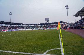 China Defeats Nepal 2-0 In Friendship Football Match In Kathmandu, Nepal.