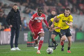 Middlesbrough v Watford - Sky Bet Championship