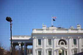 Press Conference At White House