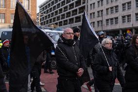 Protests Against The March Of Right-wing Extremists And Neo Nazis In Dresden