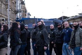 Protests Against The March Of Right-wing Extremists And Neo Nazis In Dresden