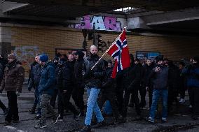 Protests Against The March Of Right-wing Extremists And Neo Nazis In Dresden