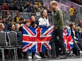 Harry at Invictus Games 2025