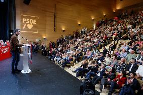 Sanchez inaugurates the 16th Regional Congress of the PSOE of La Rioja