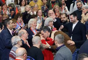 Sanchez inaugurates the 16th Regional Congress of the PSOE of La Rioja