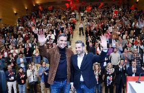 Sanchez inaugurates the 16th Regional Congress of the PSOE of La Rioja