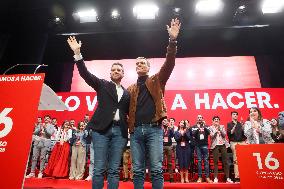 Sanchez inaugurates the 16th Regional Congress of the PSOE of La Rioja