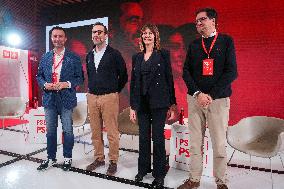 Carlos Cuerpo and Óscar López participate in the 10th Congress of the PSE-EE in San Sebastián