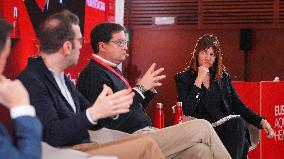 Carlos Cuerpo and Óscar López participate in the 10th Congress of the PSE-EE in San Sebastián