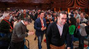 Carlos Cuerpo and Óscar López participate in the 10th Congress of the PSE-EE in San Sebastián