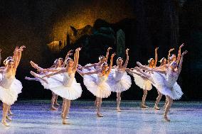 National Dance Company Perform The Swan Lake In Mexico City