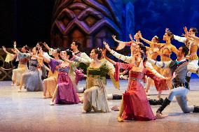 National Dance Company Perform The Swan Lake In Mexico City