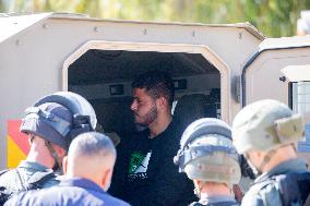 Israeli Soldiers’ Security Operation In Nablus