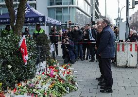 Olaf Scholz Pays Tribute To Munich Attack Victims