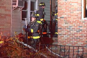 Fatal Fire With Numerous People Hurt At 33-35 208th Street In Bayside Queens New York