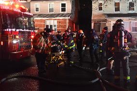 Fatal Fire With Numerous People Hurt At 33-35 208th Street In Bayside Queens New York