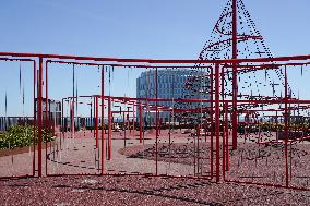 Playground And Outdoor Gym In Copenhagen