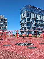 Playground And Outdoor Gym In Copenhagen