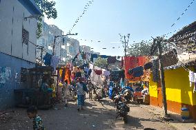 India - Lifestyle In Slum Area Kolkata