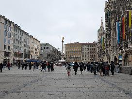 Anniversary Of Navalny Death. Rally In Munich