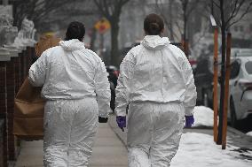58-year-old Woman Identified As Rosa Cruz Found Dead In A Homicide Incident In The Woodhaven Section Of Queens New York