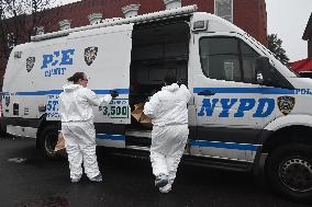 58-year-old Woman Identified As Rosa Cruz Found Dead In A Homicide Incident In The Woodhaven Section Of Queens New York