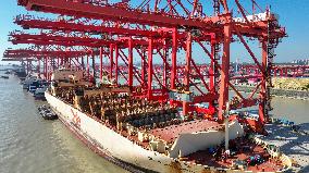 Taicang Port Trade Scenery